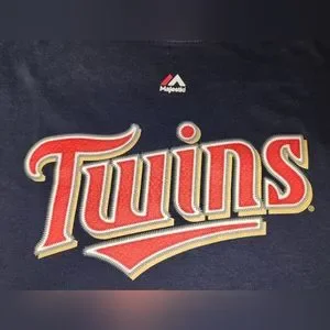 ウェア Majestic MINNESOTA #48 TORI I HUNTER Vintage Majestic Minnesota Twins Baseball Jersey Tori Hunter